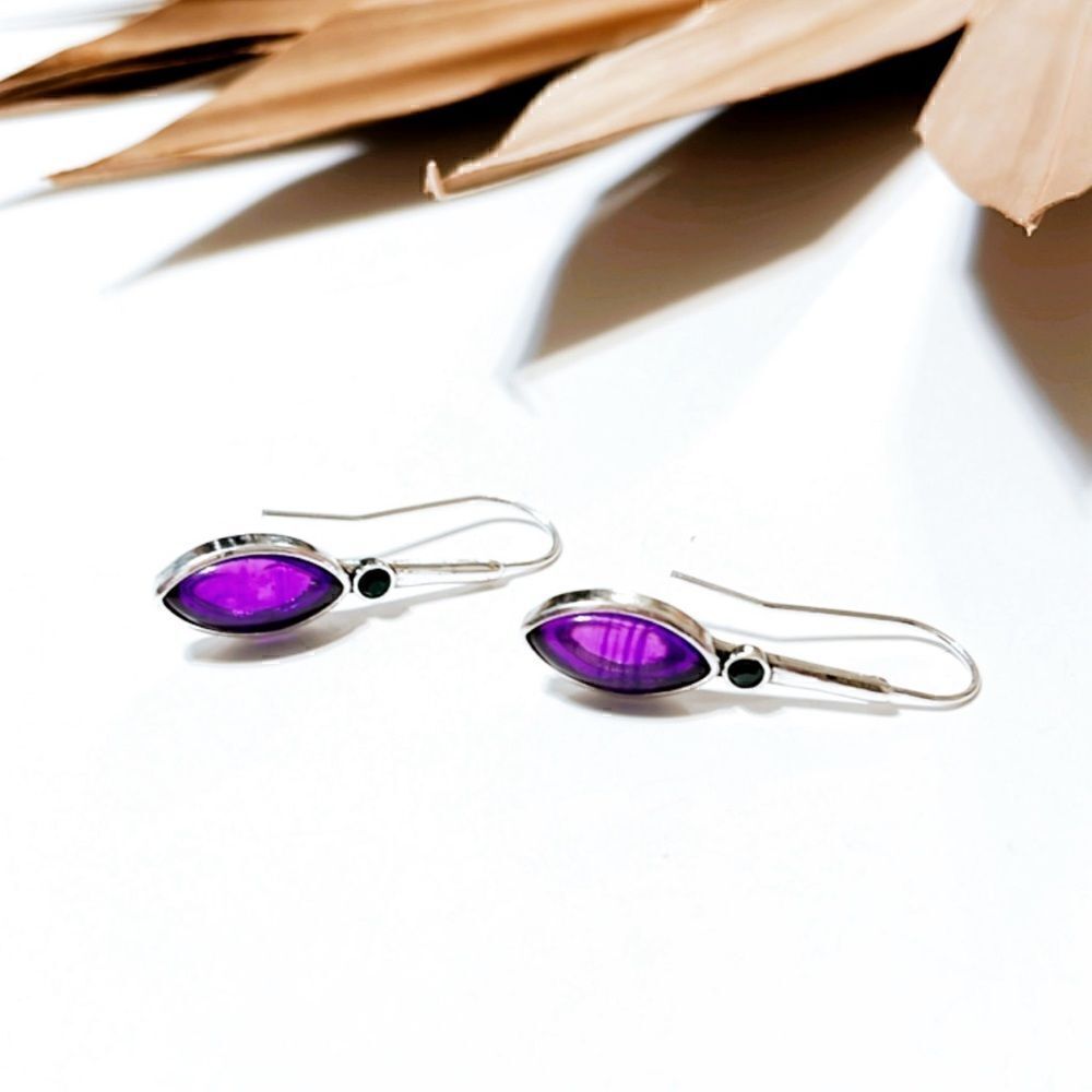 crystal drop earrings S316